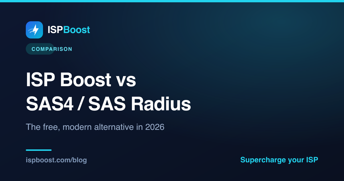 ISP Boost vs SAS4 / SAS Radius